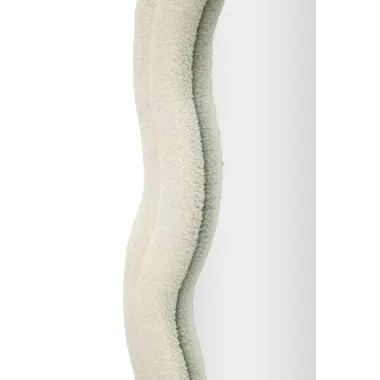 LUSTRO ZAWIESZANE TEDDY KREMOWE 60X4X160 cm (WYMIAR LUSTRA 39X137 cm)